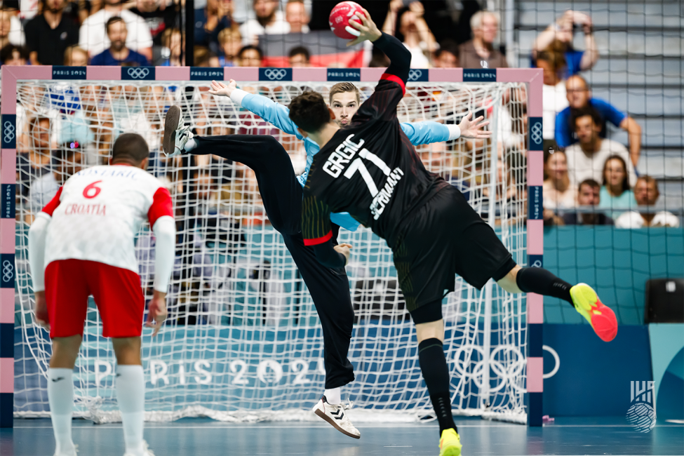 Paris 2024 men's handball Croatia vs Germany