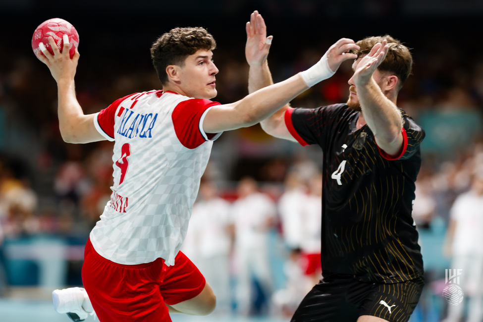 Paris 2024 men's handball Croatia vs Germany