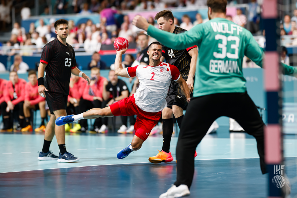 Paris 2024 men's handball Croatia vs Germany