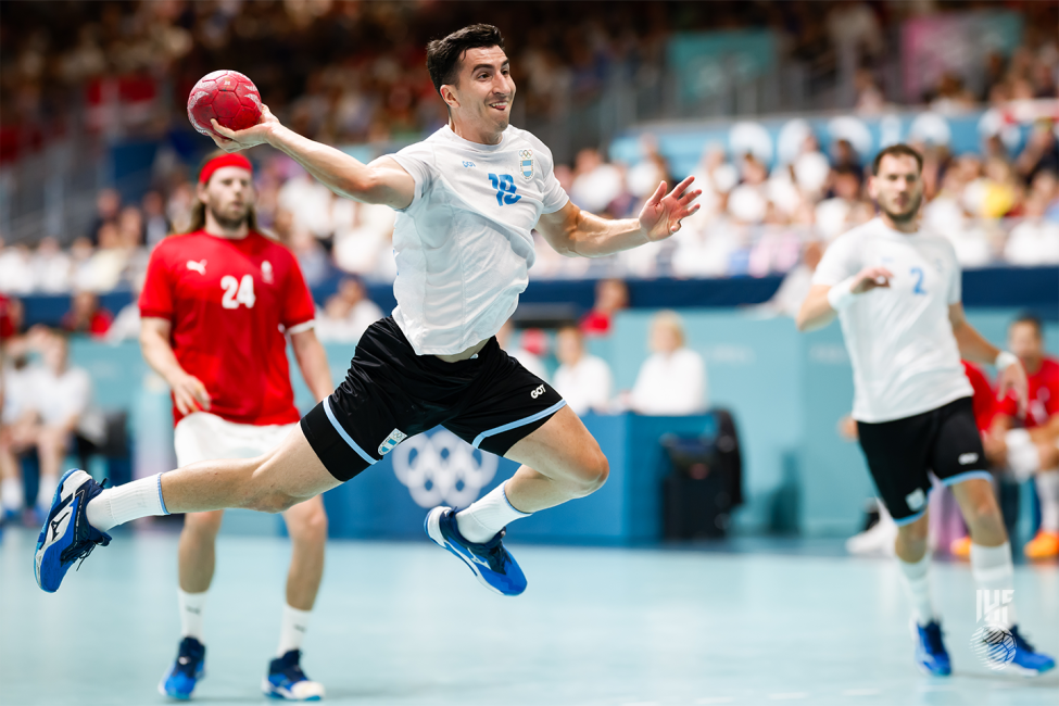 Paris 2024 men's handball Denmark vs Argentina