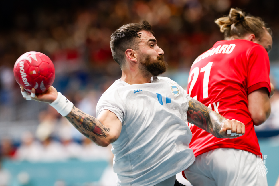 Paris 2024 men's handball Denmark vs Argentina