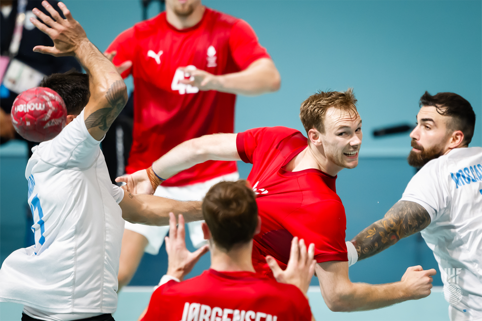 Paris 2024 men's handball Denmark vs Argentina