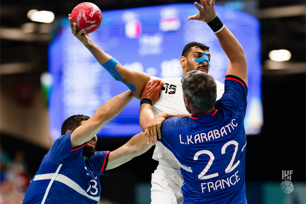 Paris 2024 men's handball France vs Egypt
