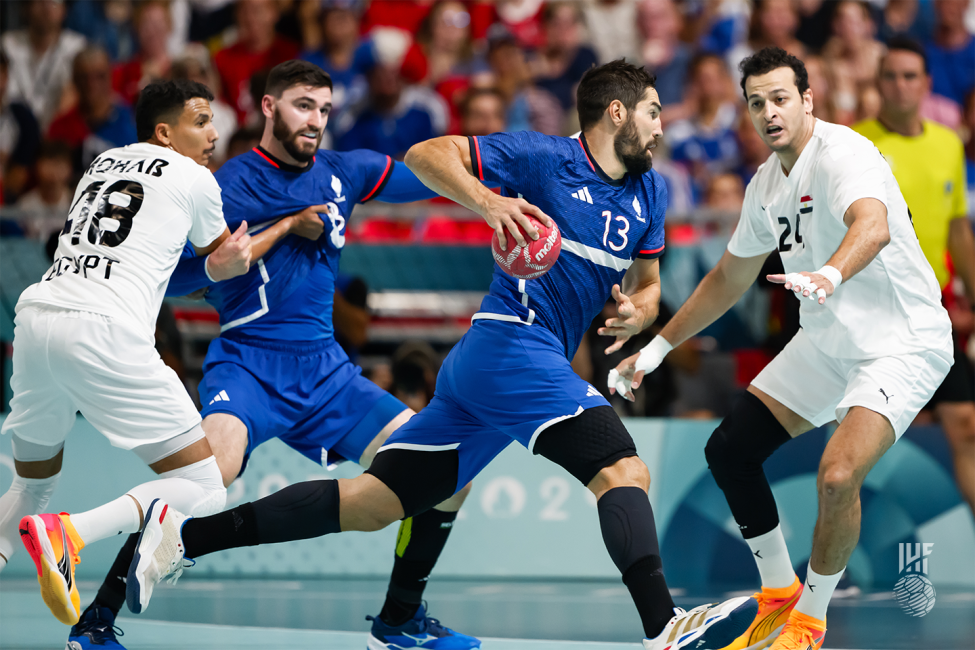 Paris 2024 men's handball France vs Egypt