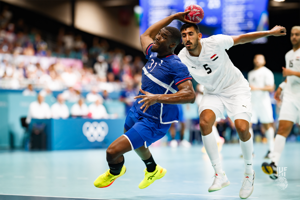 Paris 2024 men's handball France vs Egypt