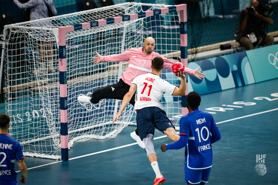 Paris 2024 men's handball France vs Norway