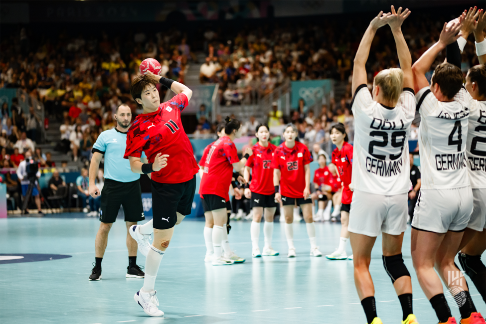 Paris 2024 women's handball Korea