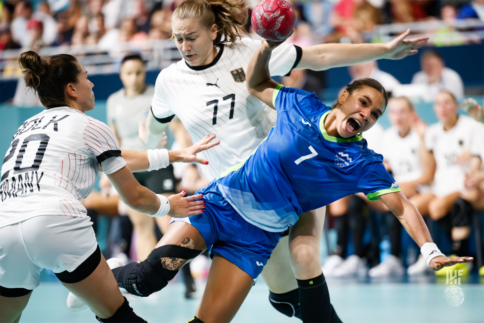 Paris 2024 women's handball Germany vs Slovenia