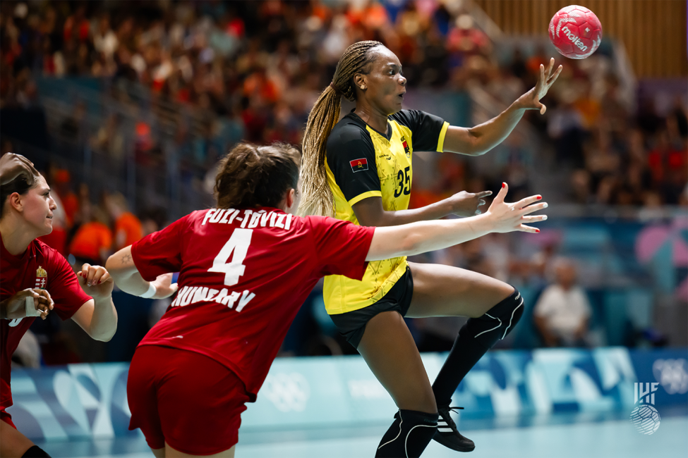 Paris 2024 women's handball Hungary vs Angola