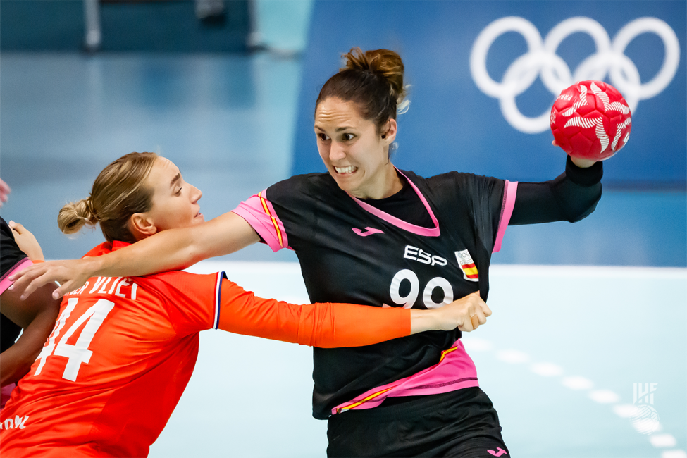 Paris 2024 women's handball Netherlands vs Spain