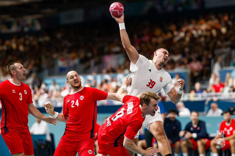 Paris 2024 men's handball Norway vs Hungary