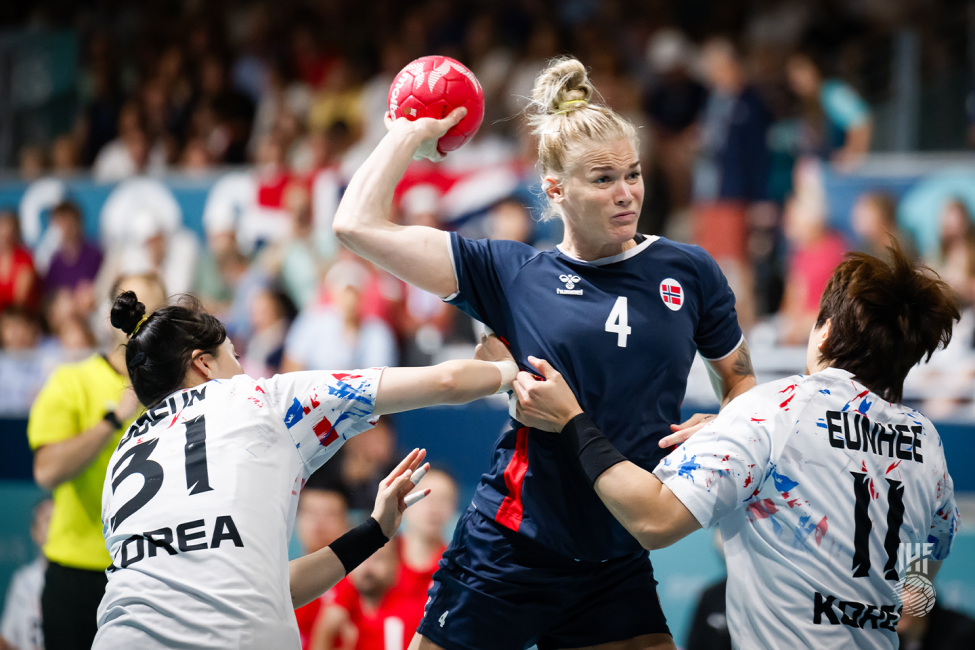 Paris 2024 women's handball Norway vs Republic of Korea