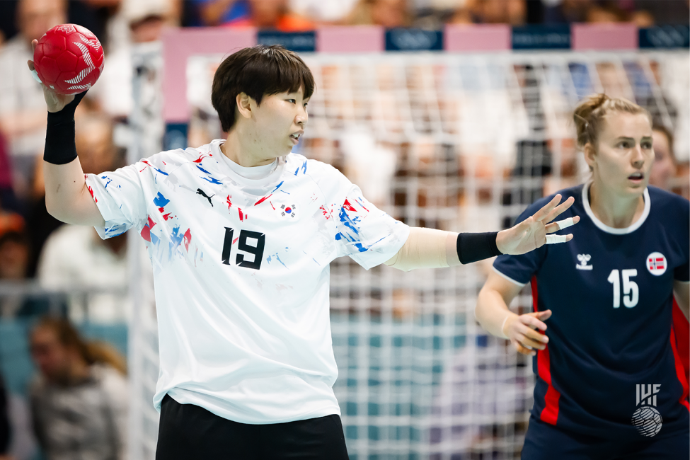 Paris 2024 women's handball Norway vs Republic of Korea