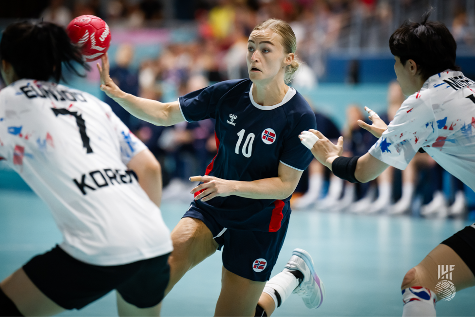 Paris 2024 women's handball Norway vs Republic of Korea