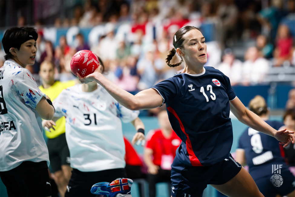 Paris 2024 women's handball Norway vs Republic of Korea