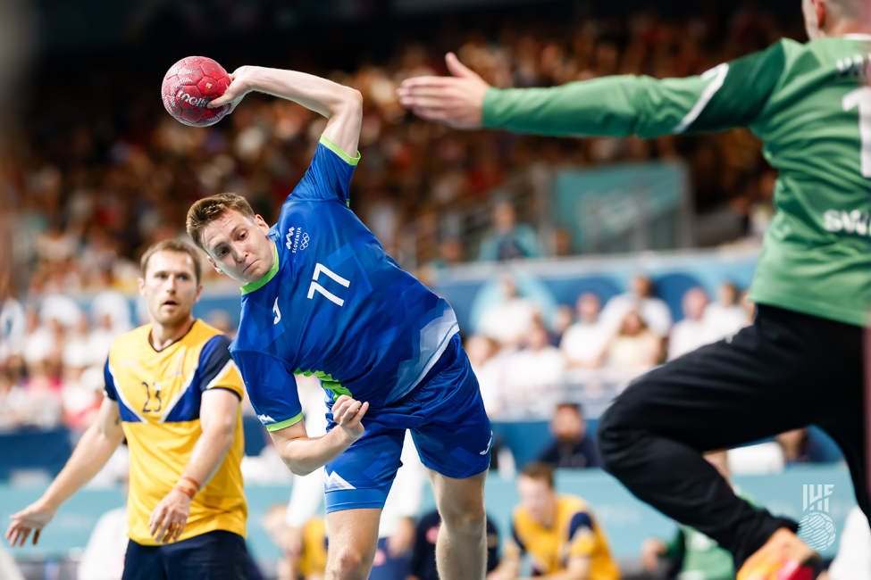 Paris 2024 men's handball Slovenia vs Sweden