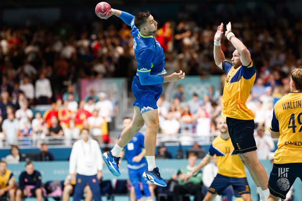 Paris 2024 men's handball Slovenia vs Sweden