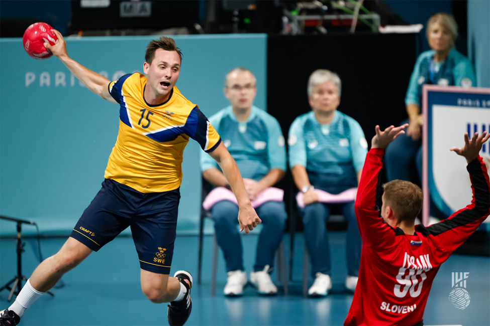 Paris 2024 men's handball Slovenia vs Sweden