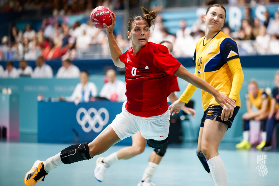 Paris 2024 women's handball Sweden vs Denmark