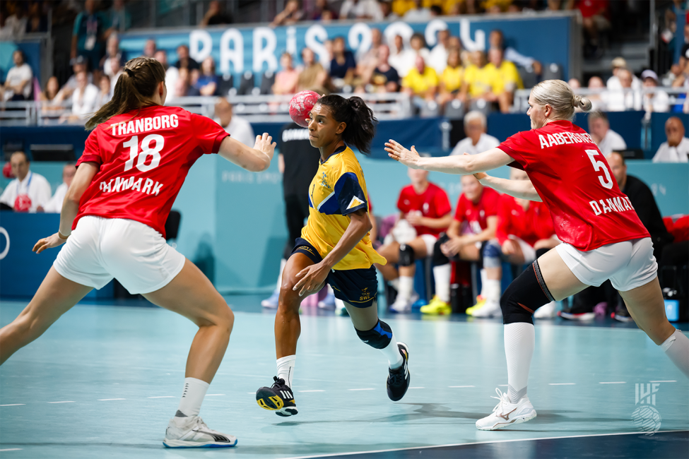 Paris 2024 women's handball Sweden vs Denmark