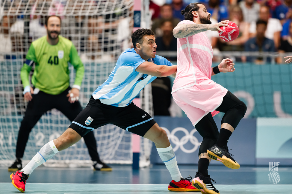 Paris 2024 women's handball Argentina vs France