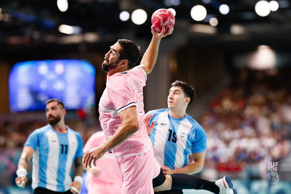 Paris 2024 women's handball Argentina vs France
