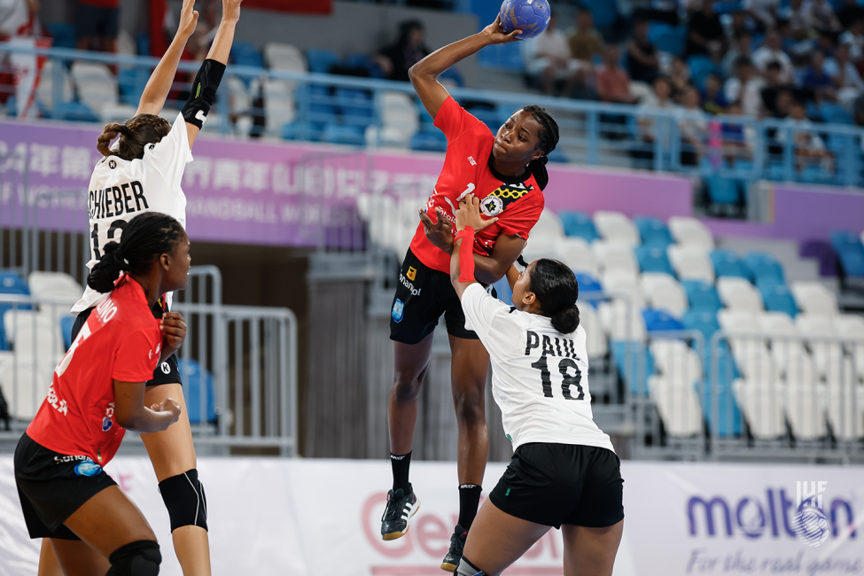 Angola player shooting