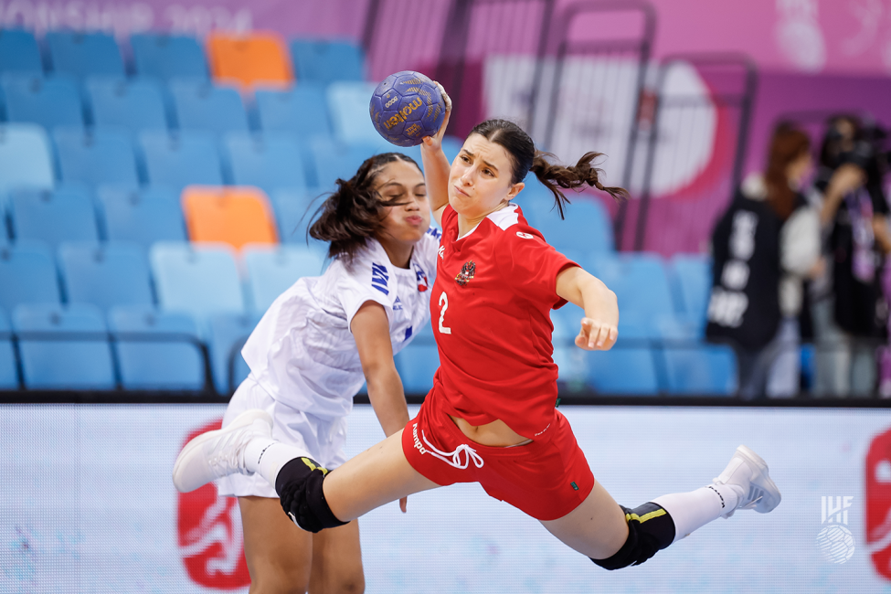 Austria player shooting