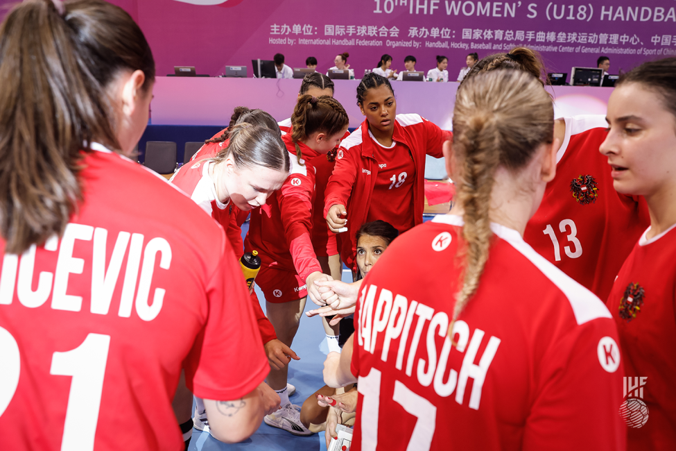 Austria team time out