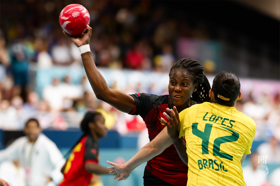 Paris 2024 women's handball Brazil vs Angola