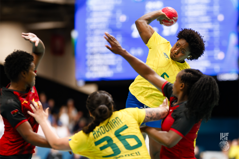 Paris 2024 women's handball Brazil vs Angola