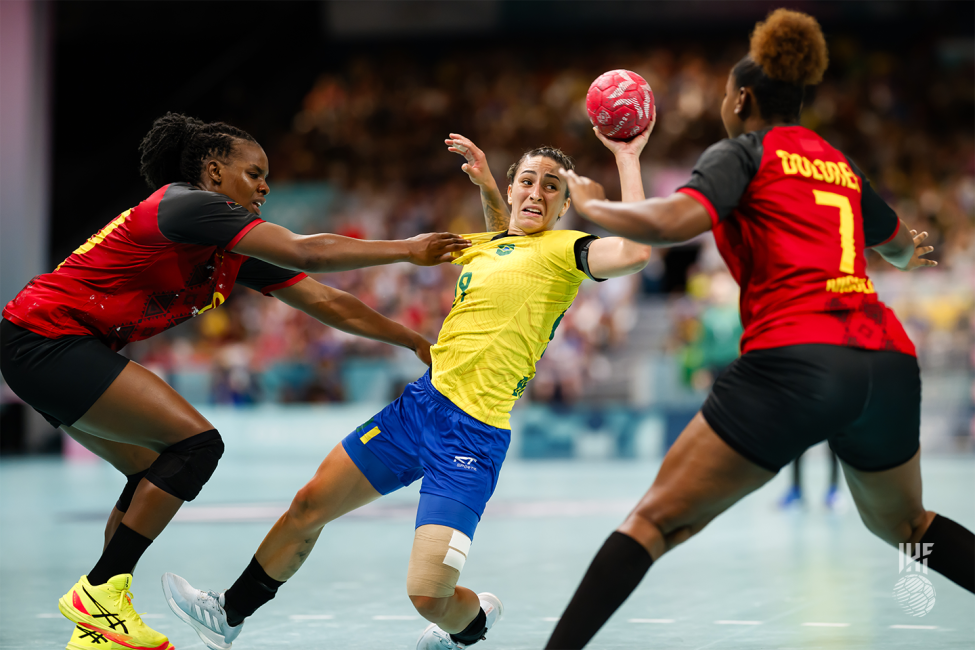 Paris 2024 women's handball Brazil vs Angola