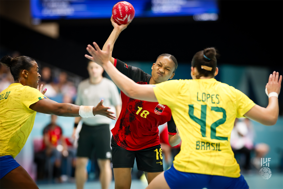 Paris 2024 women's handball Brazil vs Angola