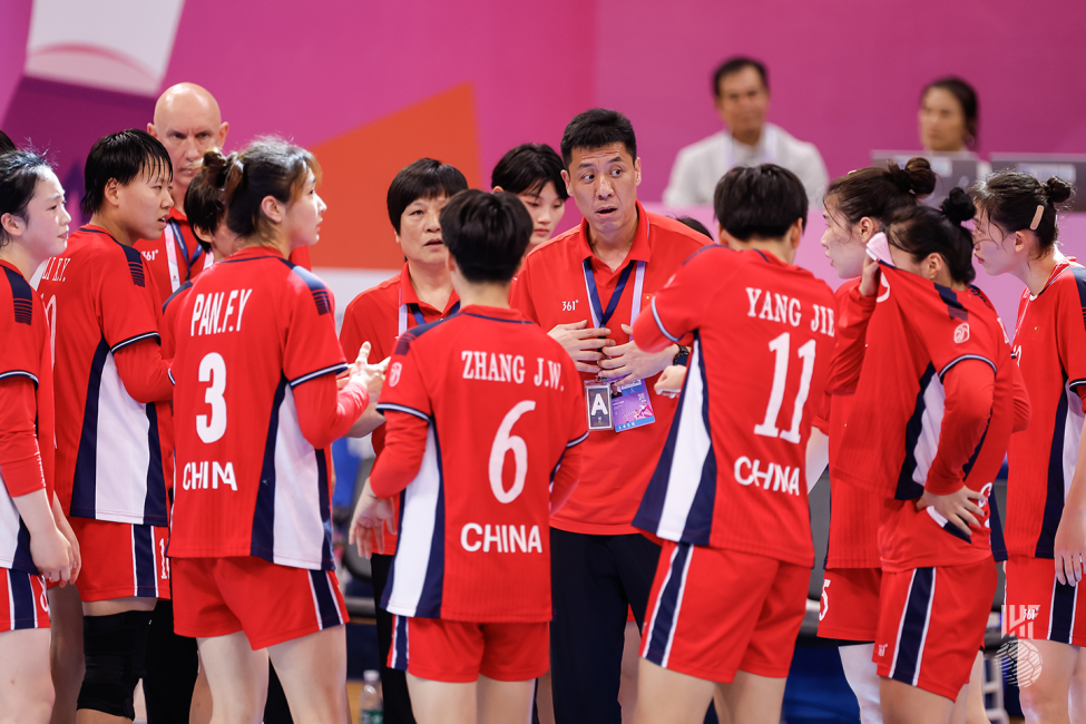 China team time out