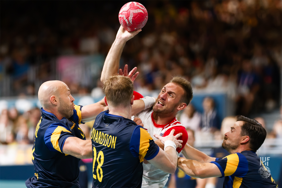Paris 2024 men's handball Croatia vs Sweden