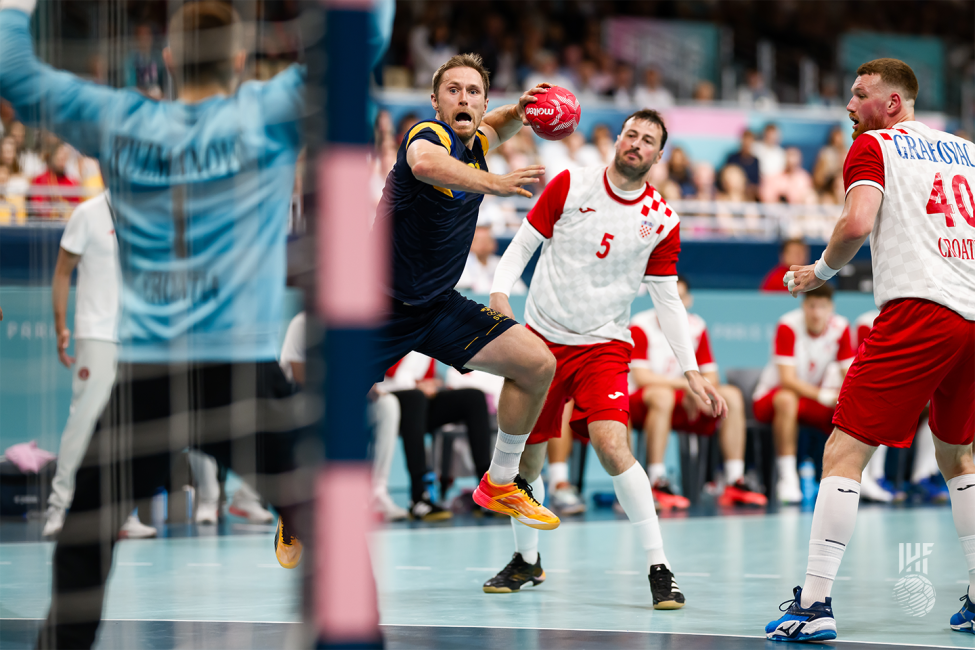 Paris 2024 men's handball Croatia vs Sweden
