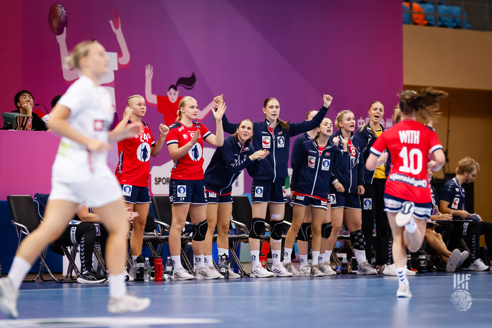 Norway team celebrating