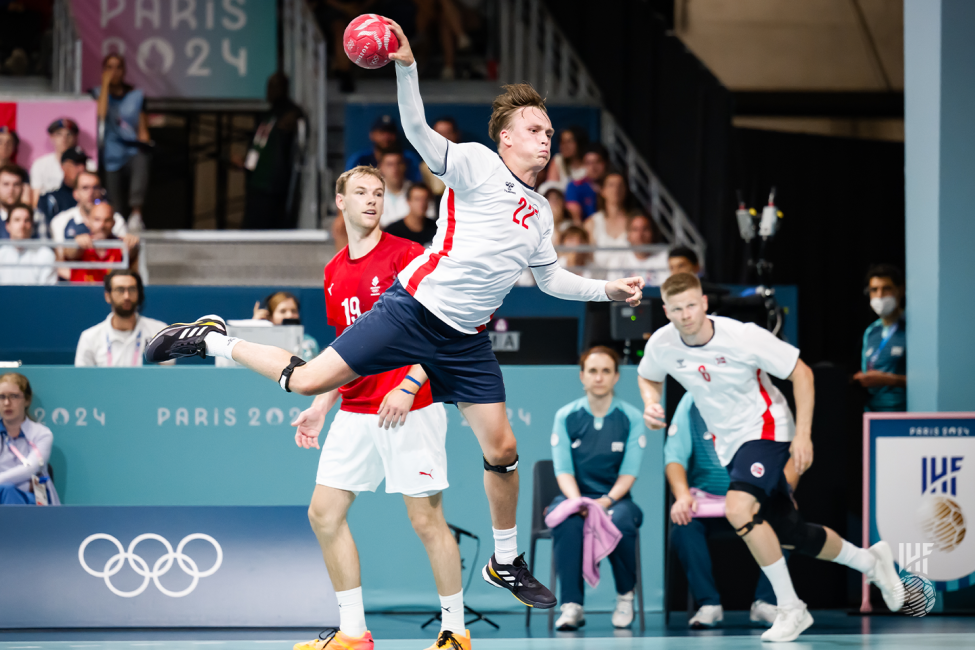 Paris 2024 men's handball Denmark vs Norway 