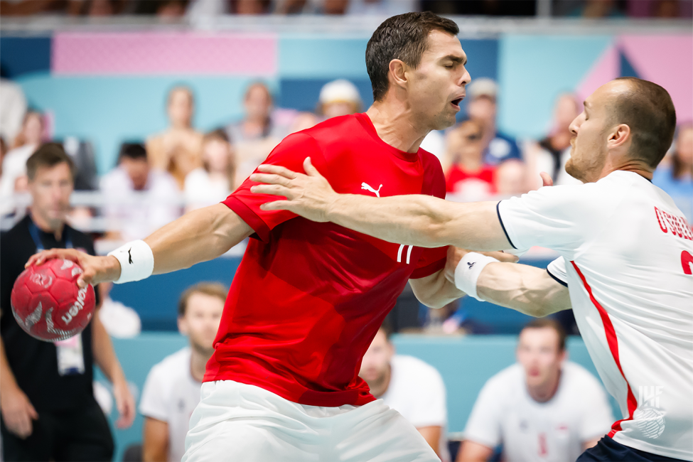 Paris 2024 men's handball Denmark vs Norway 