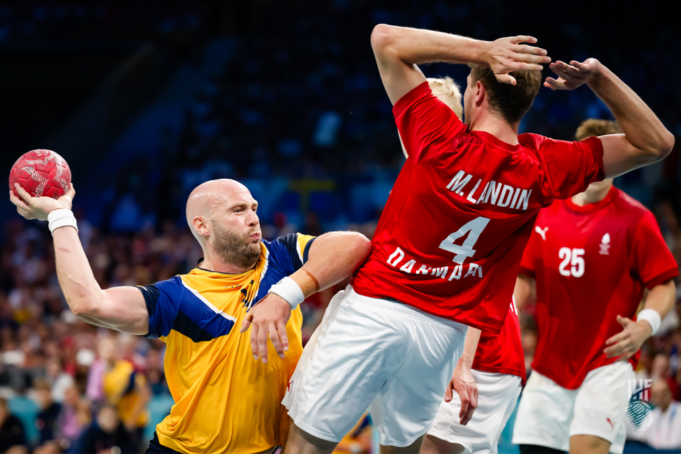 Paris 2024 men's handball Denmark vs Sweden