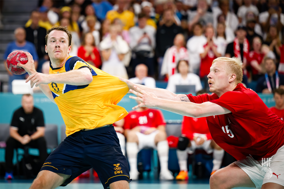 Paris 2024 men's handball Denmark vs Sweden