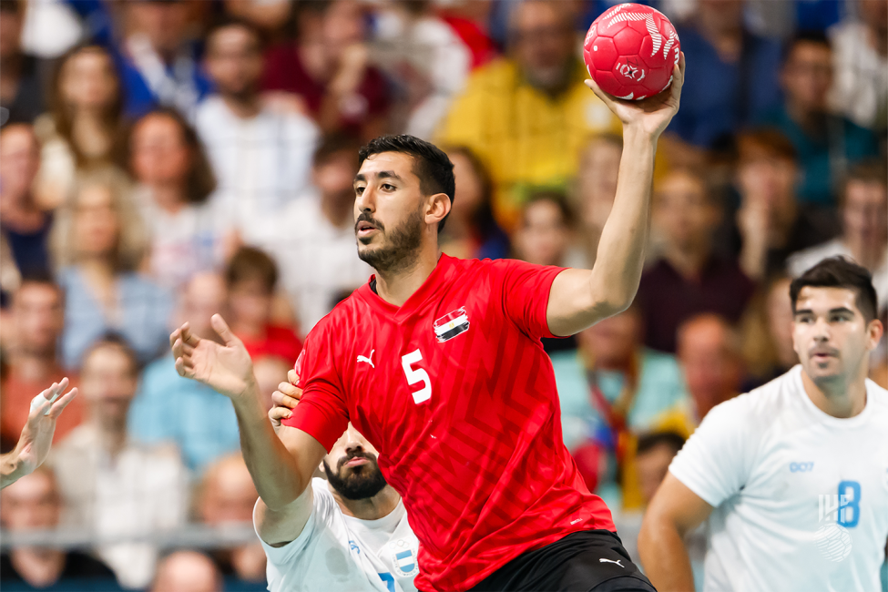 Paris 2024 men's handball Egypt vs Argentina