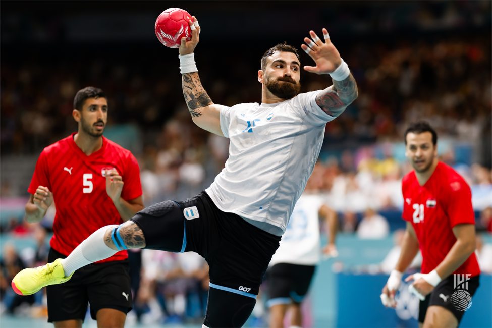 Paris 2024 men's handball Egypt vs Argentina