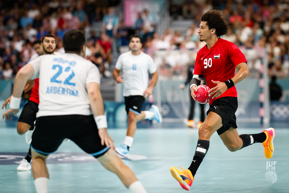 Paris 2024 men's handball Egypt vs Argentina