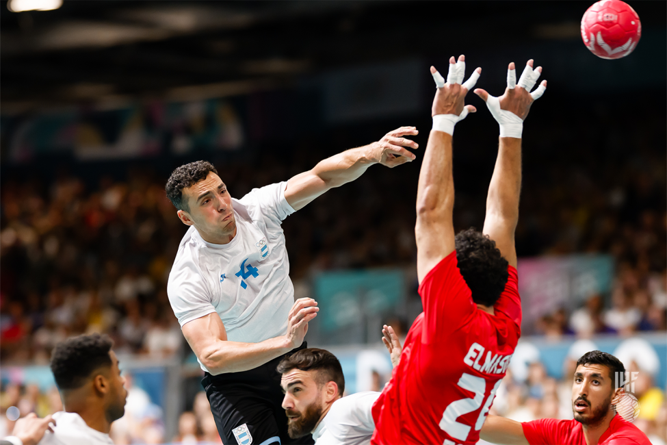 Paris 2024 men's handball Egypt vs Argentina