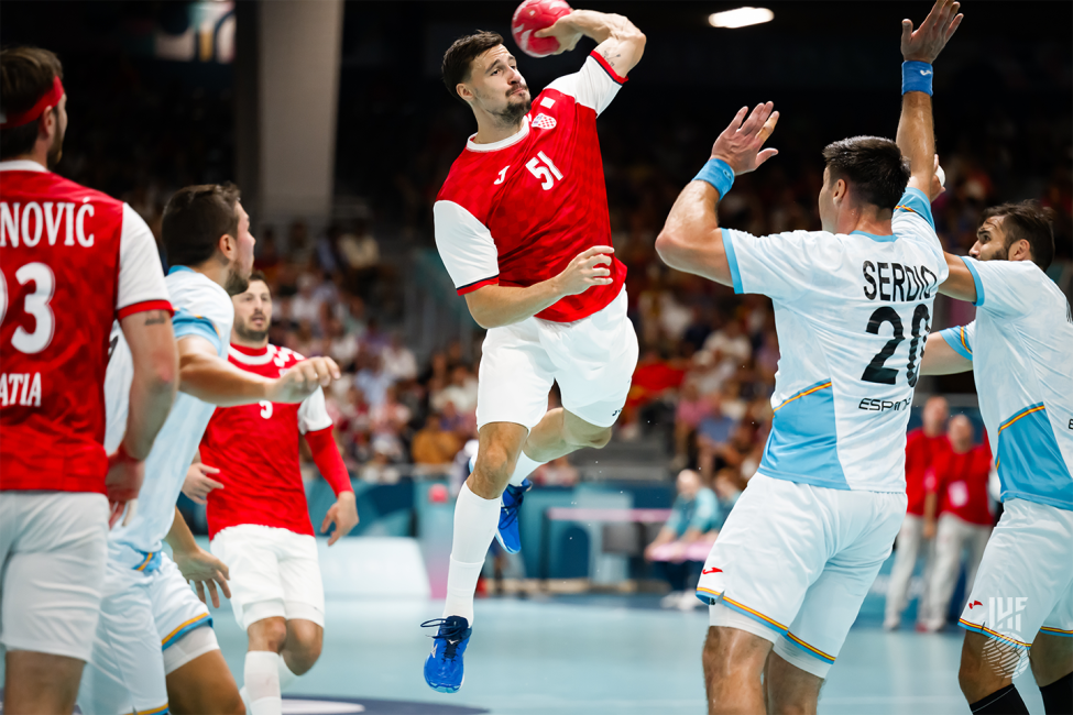 Paris 2024 men's handball Spain vs Croatia