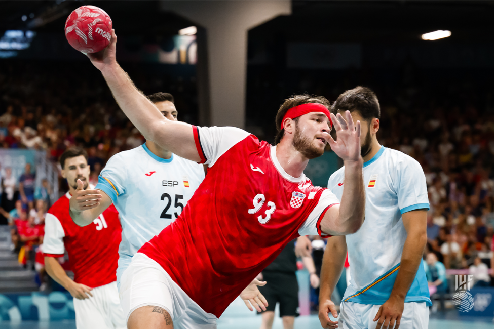 Paris 2024 men's handball Spain vs Croatia