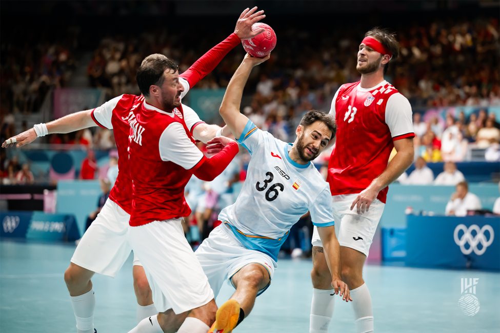 Paris 2024 men's handball Spain vs Croatia