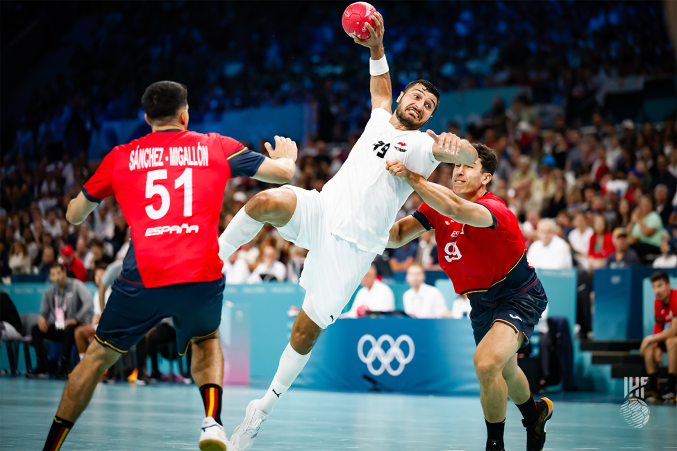 Paris 2024 men's handball Spain vs Egypt