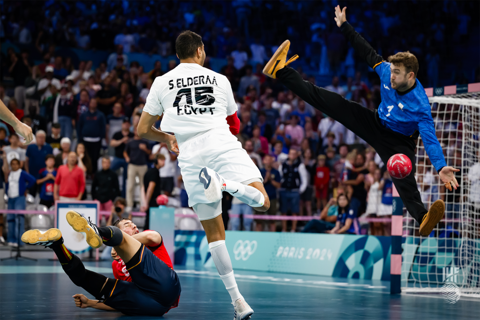 Paris 2024 men's handball Spain vs Egypt